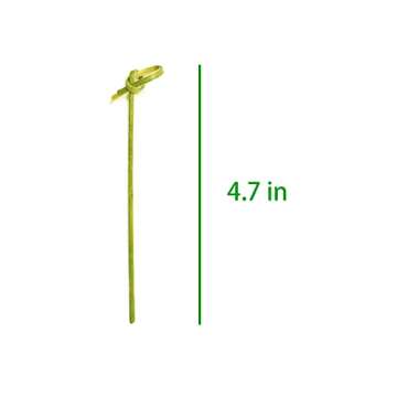 500 PCS Cocktail Picks, 4.7 Inch Cocktail Toothpicks Knot Skewers for Fruit, Cake, Barbecue Snacks, ...