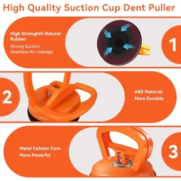 Powerful bCrush Car Dent Puller 3 Pack Kit