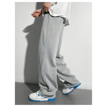 SOLY HUX Boys' Casual Athletic Sweatpants in Grey