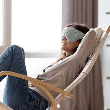 Mr. Sandman Weighted Eye Mask for Comfortable Sleep