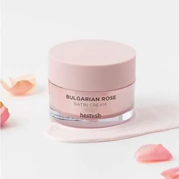 Heimish Bulgarian Rose Satin Cream 1.9fl.oz | Anti-Aging Moisturizer