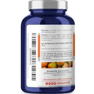 NusaPure African Mango Extract 5000 mg 180 Veggie Capsules