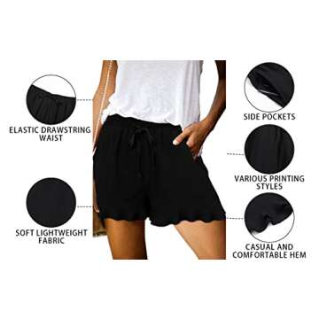 Comfy ONLYSHE Women Juniors Casual Shorts for Summer