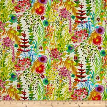 Liberty Fabrics Tresco Lawn White/Multi - Premium Fabric by the Yard