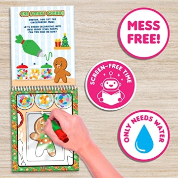 Scentco Holiday Water Magic - Fun No Mess Coloring for Kids