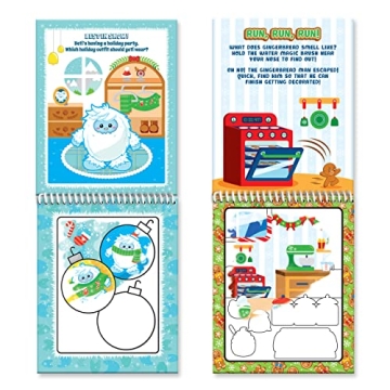 Scentco Holiday Water Magic - Fun No Mess Coloring for Kids