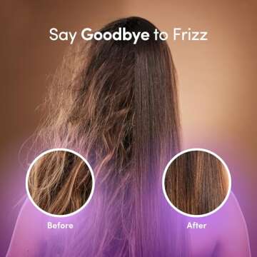 Lisap Heat Protectant for Hair, Ultimate Straight Fluid Hair Spray, Anti Frizz Hair Products, Therma...