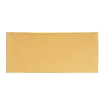 Quality Park, #11 Kraft Envelopes, Gummed, Brown Kraft, 4.5x10.375, 500 per box (11362)
