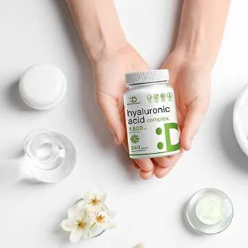 Hyaluronic Acid Supplements 1,500mg – 240 Capsules