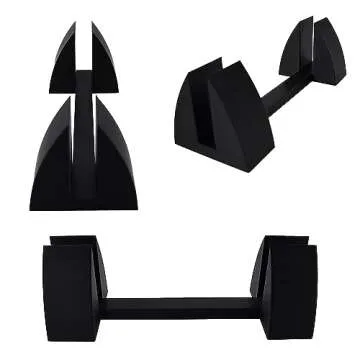 .gcode Vertical Laptop Stand Holder, Fits MacBook, Surface, Samsung, HP, Dell, Chromebook, Ipad, Tablet & Kindle, Sleek Space-Saving Holder, Ideal for Work & Home Office, Desktop Notebook Dock