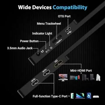 HotYeah 4K 15.6'' Portable Monitor for Travel