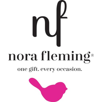 Nora Fleming Rainbow Mini - Hand-Painted Valentine's Décor