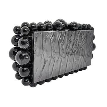 CUXVA Acrylic Clutch Purse for Women - Stylish Evening Bag