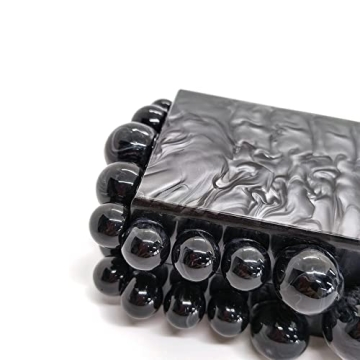 CUXVA Acrylic Clutch Purse for Women - Stylish Evening Bag