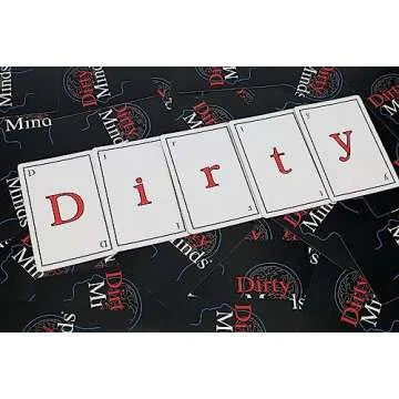TDC Games Dirty Minds Card Game, Hilariously Twisted Party Card Game, Card Game for Bachelorette Parties, Party Games for Game Night, Naughty Clues with Clean Answers