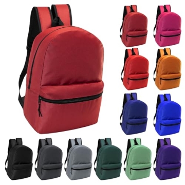 24-Pack 17" School Backpacks – Durable & Affordable for Kids