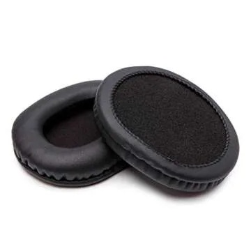 WC Wicked Cushions Replacement Ear Pads for Sony MDR 7506 | Softer Leather, Luxurious Memory Foam, Unmatched Durability | Compatible with MDR 7506 / MDR V6 / MDR CD900ST | (PU Leather)