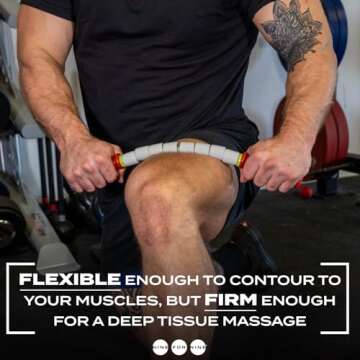 18" Flexible Massage Stick for Full Body Recovery