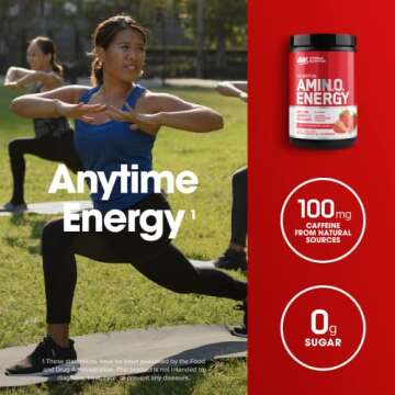 Optimum Nutrition Amino Energy - Natural Energy Powder
