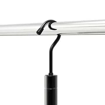 Adjustable Closet Hanging Rod for Space-Saving Solutions