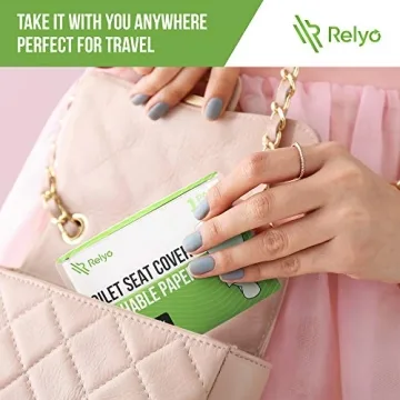 Flushable Biodegradable Toilet Seat Covers 50 Pack