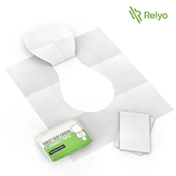 Flushable Biodegradable Toilet Seat Covers 50 Pack