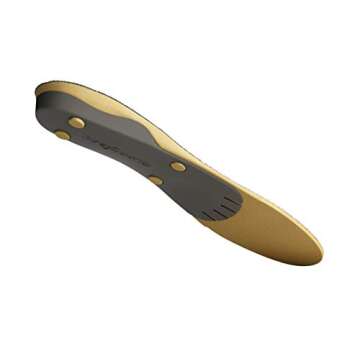 Superfeet Merionogrey Professional-Grade High Arch Orthotic Shoe Inserts for Maximum Support Insole