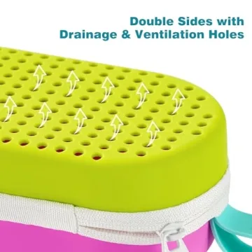 MSNATURALLY Swim Goggles Case for All Ages and Styles