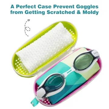 MSNATURALLY Swim Goggles Case for All Ages and Styles