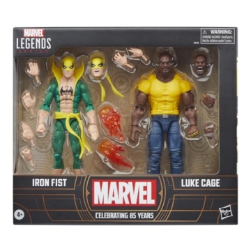 Marvel Legends Iron Fist & Luke Cage 85th Anniversary Figures
