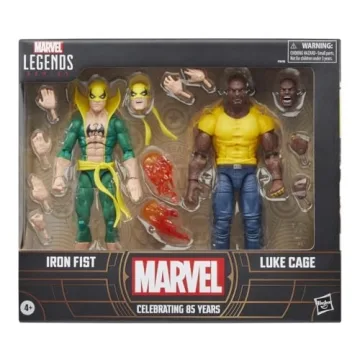 Marvel Legends Iron Fist & Luke Cage 85th Anniversary Figures