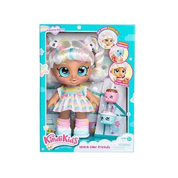 Kindi Kids Snack Time Friends - Pre-School Play Doll, Marsha Mello - for Ages 3+ | Changeable Clothe...