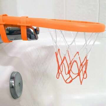3 Bees & Me Bath Basketball Hoop & Balls Set