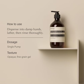 Luxurious Aesop Resurrection Hand Wash with Natural Oils