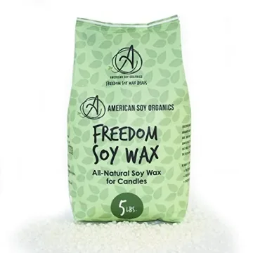 American Soy Organics Natural Soy Wax Beads for Candle Making