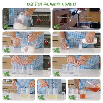 American Soy Organics Natural Soy Wax Beads for Candle Making