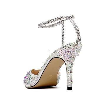 Stylish Vertundy Women's Wedding Heels with Comfort