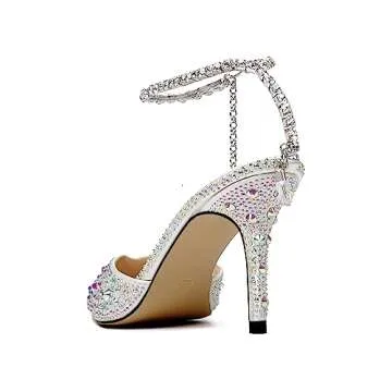 Stylish Vertundy Women's Wedding Heels with Comfort