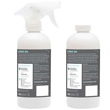 BETTER LIFE Stainless Steel Cleaner - 2 Pack 16 oz Streak-Free Stainless Steel Polish for Kitchen Si...