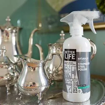 Better Life Natural Stainless Steel Polish - Eco-Friendly & Safe