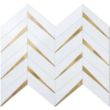 DICOFUN Peel and Stick Herringbone Backsplash Tiles - Elegant DIY Solution for Home Improvements