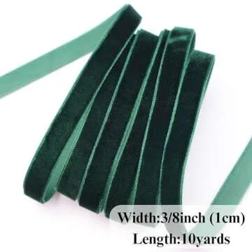 Luxurious IDONGCAI Velvet Ribbon for Crafting Projects