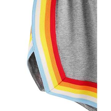 SweatyRocks Women's Halter Crop Top and Shorts Set Grey