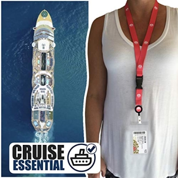 2024 Cruise Lanyard Waterproof ID Holder Retractable Badge