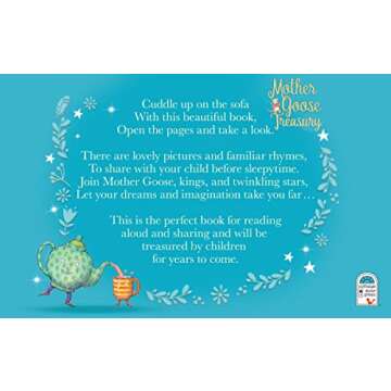 Mother Goose Treasury: A Beautiful Collection of Favorite Nursery Rhymes for Children (Hardcover Storybook Treasury)