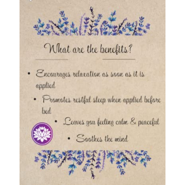 Natural Sleep Aid Stress Relief Essential Oil Roll-On