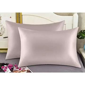 Jocoku Mulberry Silk Pillowcases Set of 2 for Hair Skin