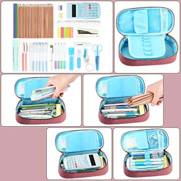 Homecube Big Capacity Pencil Case | Stylish & Durable