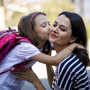 Heart Charm Mommy and Me Bracelets for Back to School Gifts