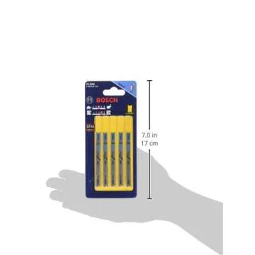 BOSCH U118A 5-Piece Jigsaw Blades for Precision Cutting